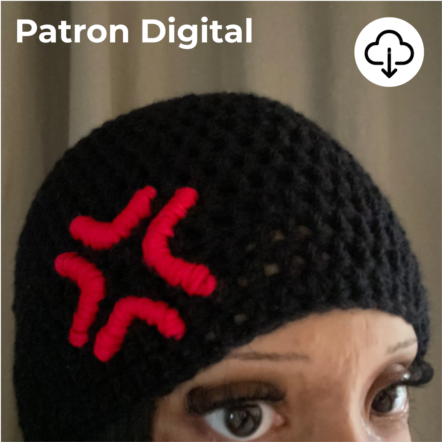 PATRON DIGITAL Angry Beanie FR-EN